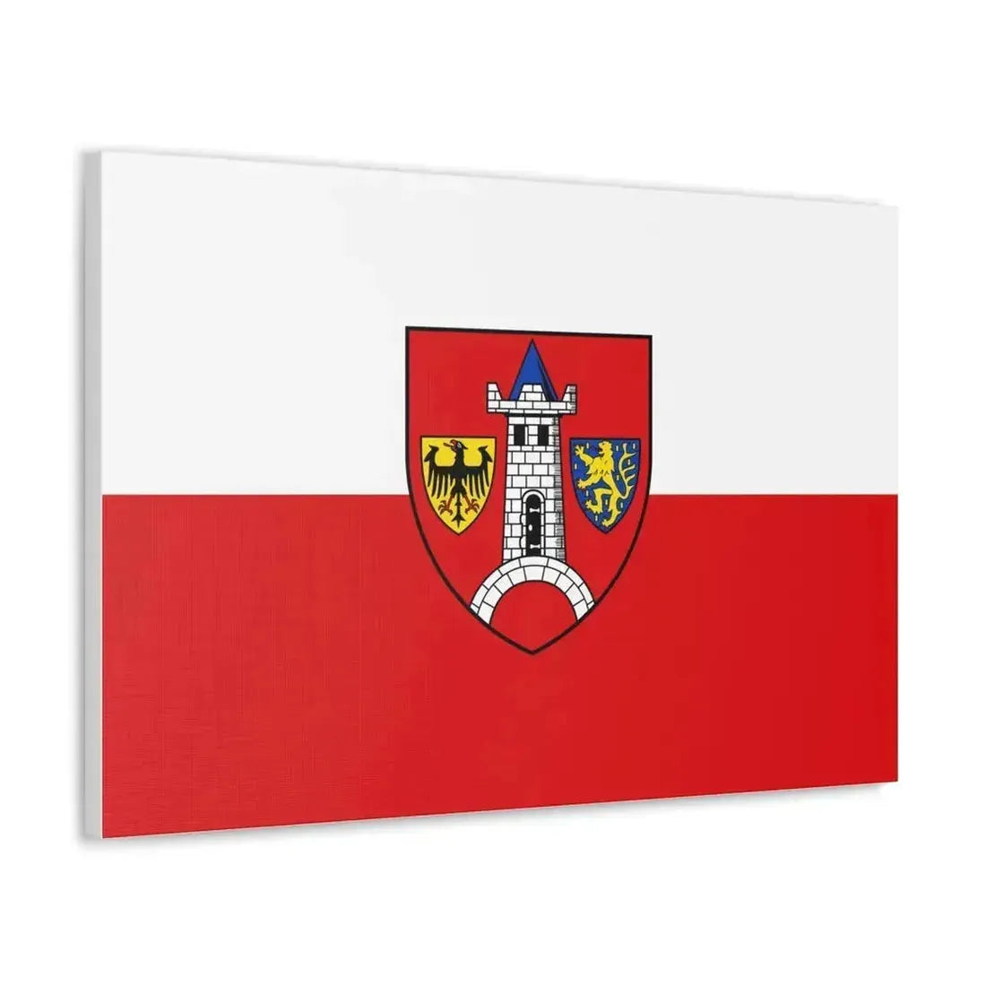 Flag of Schwabach Germany - Canvas Wall Art - The Sticker Space