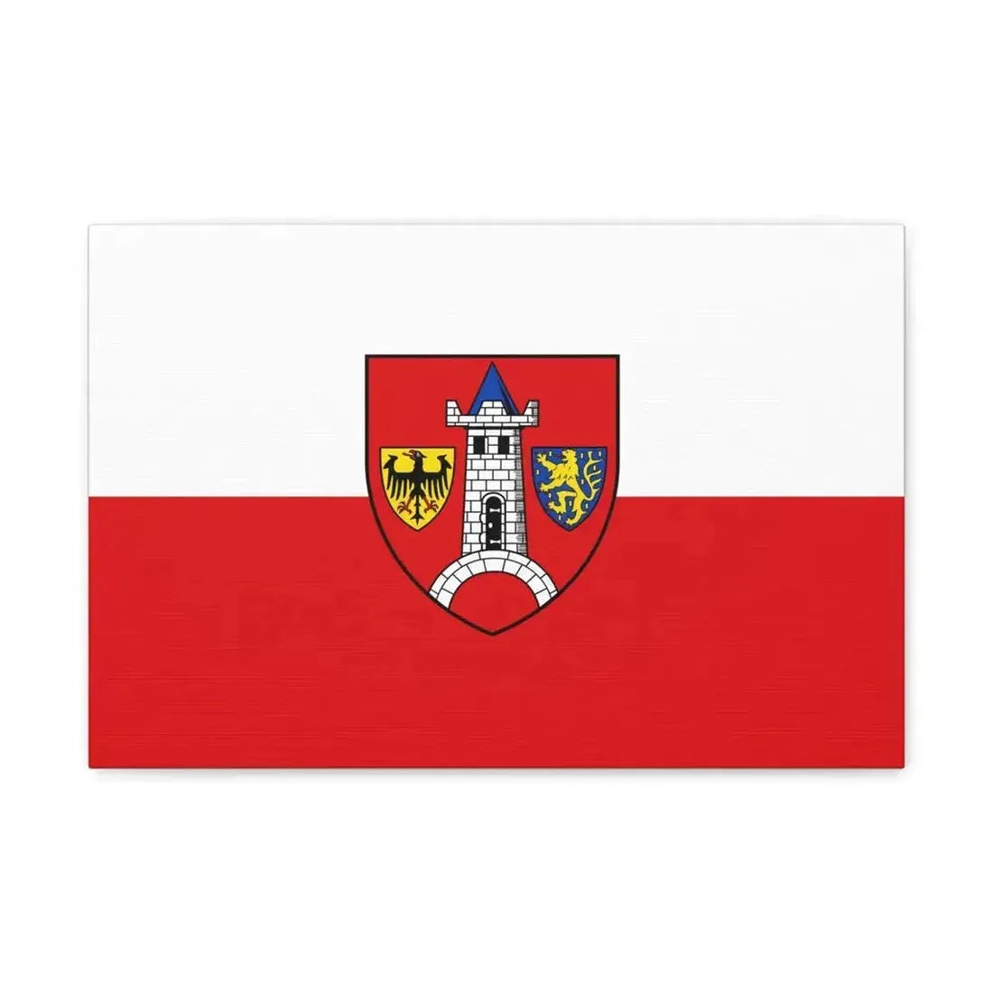 Flag of Schwabach Germany - Canvas Wall Art - The Sticker Space