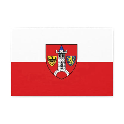 Flag of Schwabach Germany - Canvas Wall Art - The Sticker Space