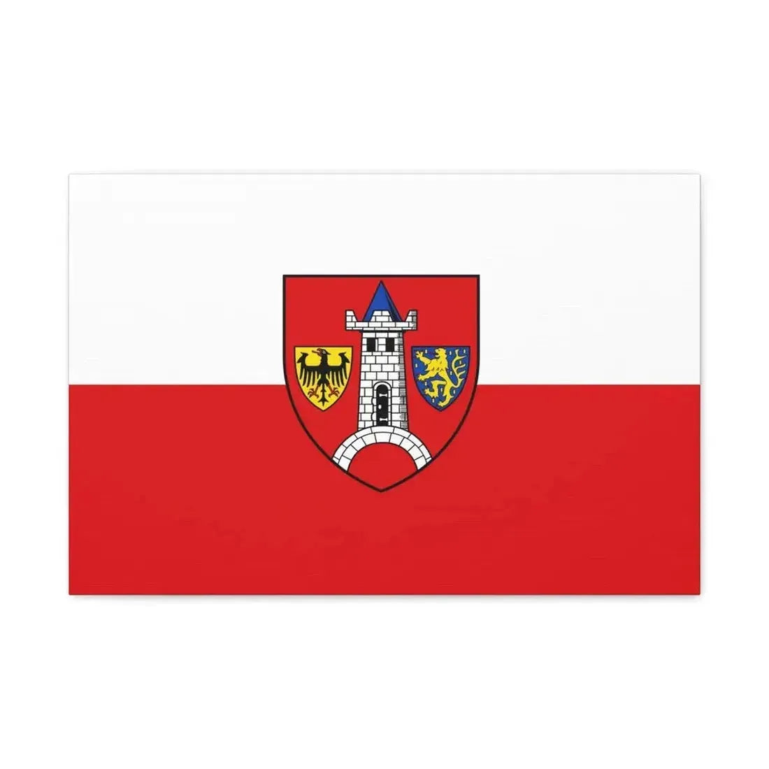 Flag of Schwabach Germany - Canvas Wall Art - The Sticker Space