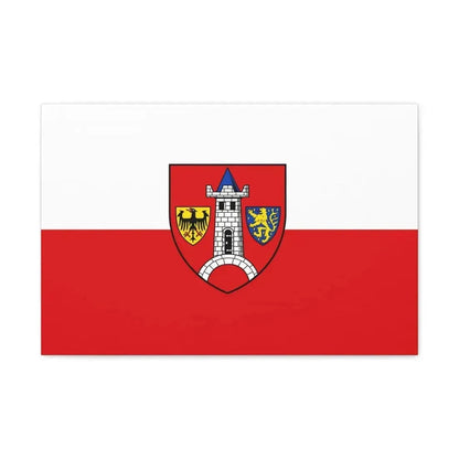 Flag of Schwabach Germany - Canvas Wall Art - The Sticker Space