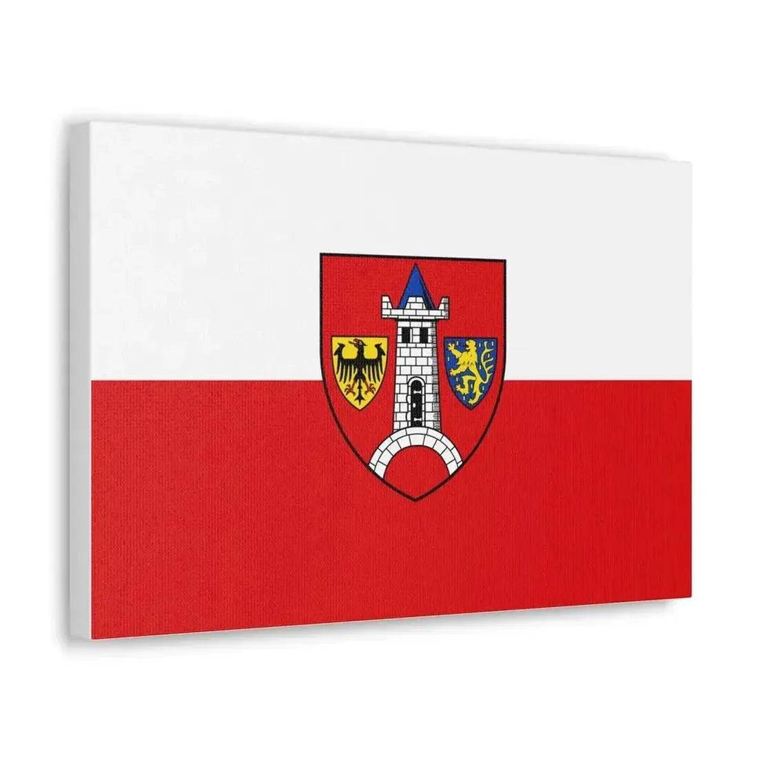 Flag of Schwabach Germany - Canvas Wall Art - The Sticker Space