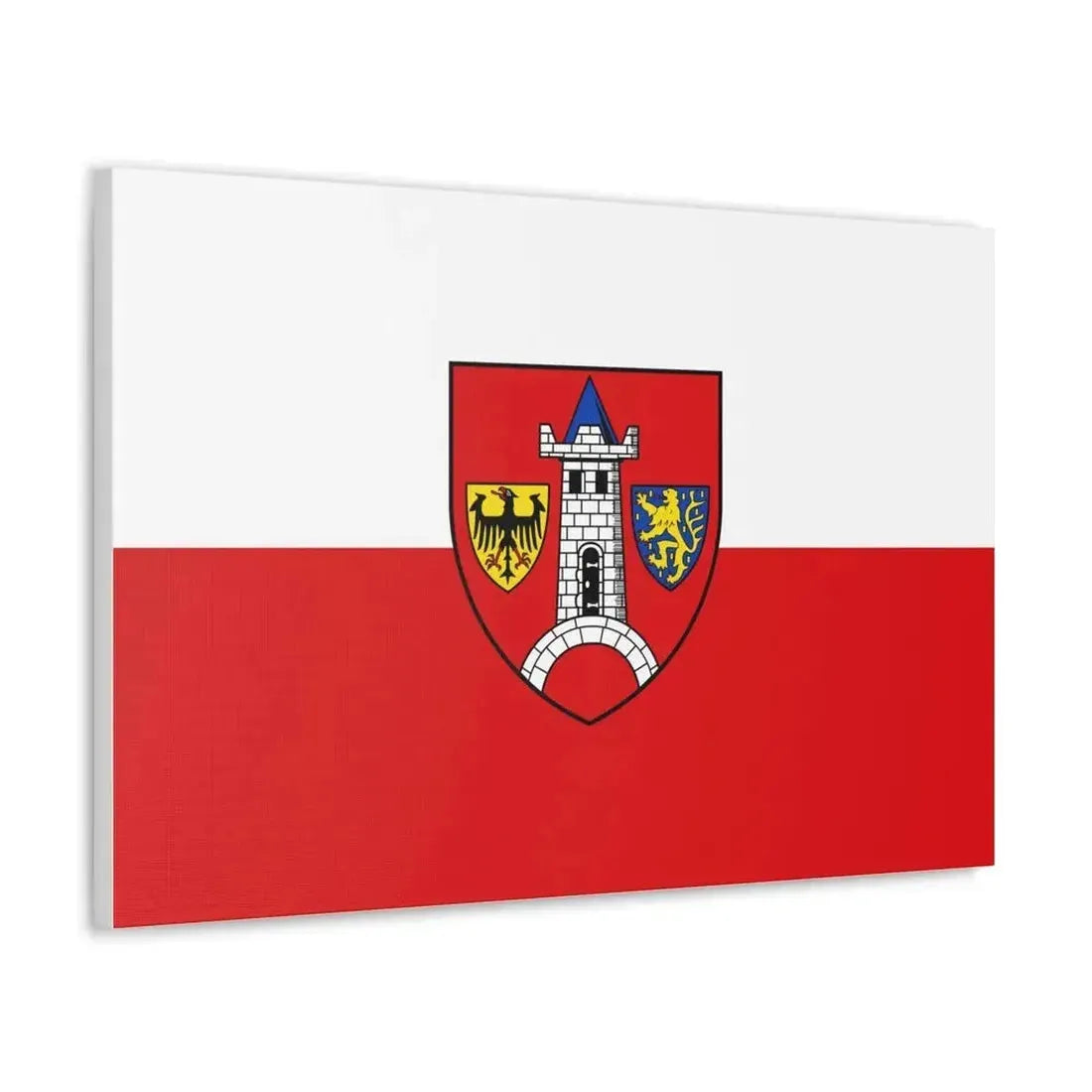 Flag of Schwabach Germany - Canvas Wall Art - The Sticker Space