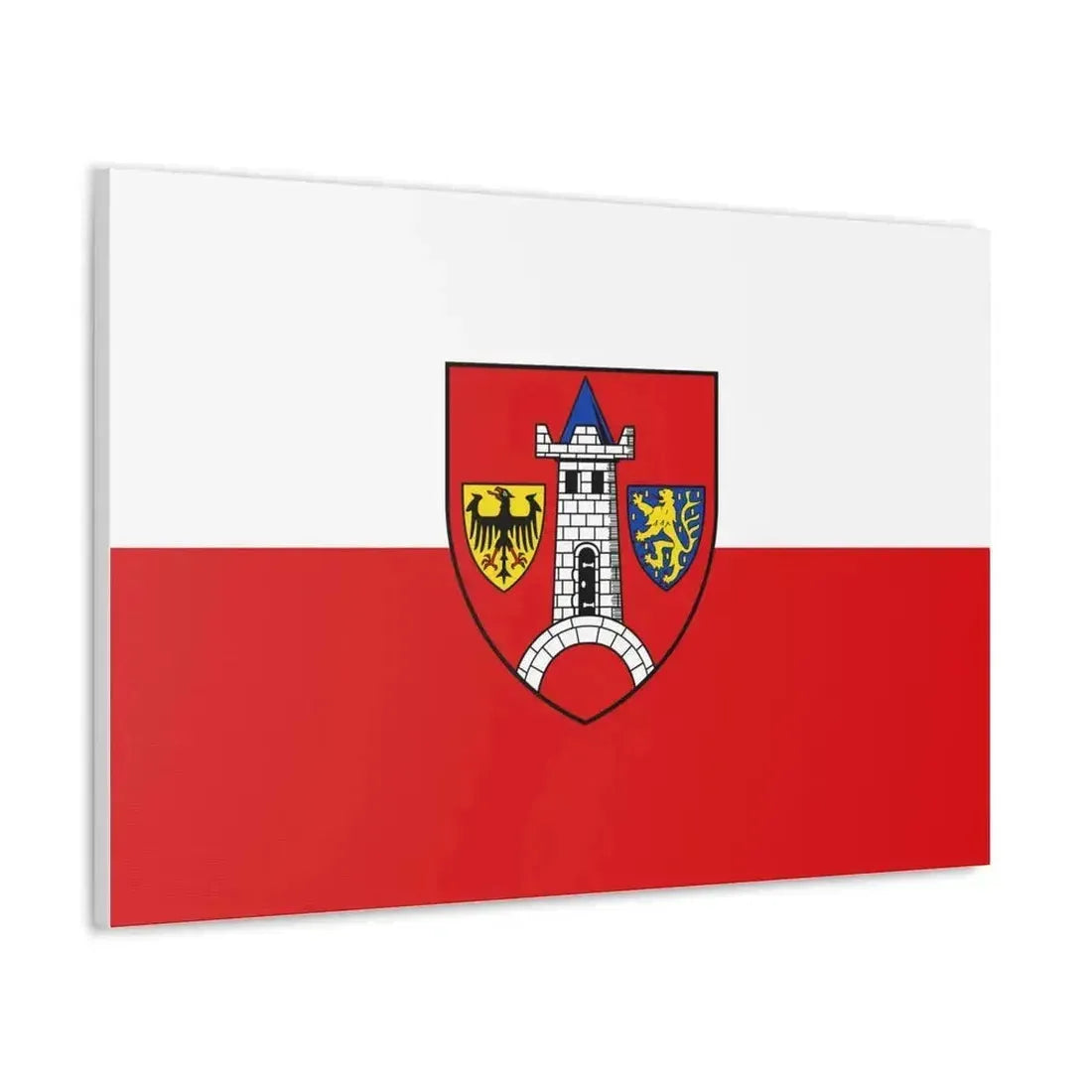 Flag of Schwabach Germany - Canvas Wall Art - The Sticker Space