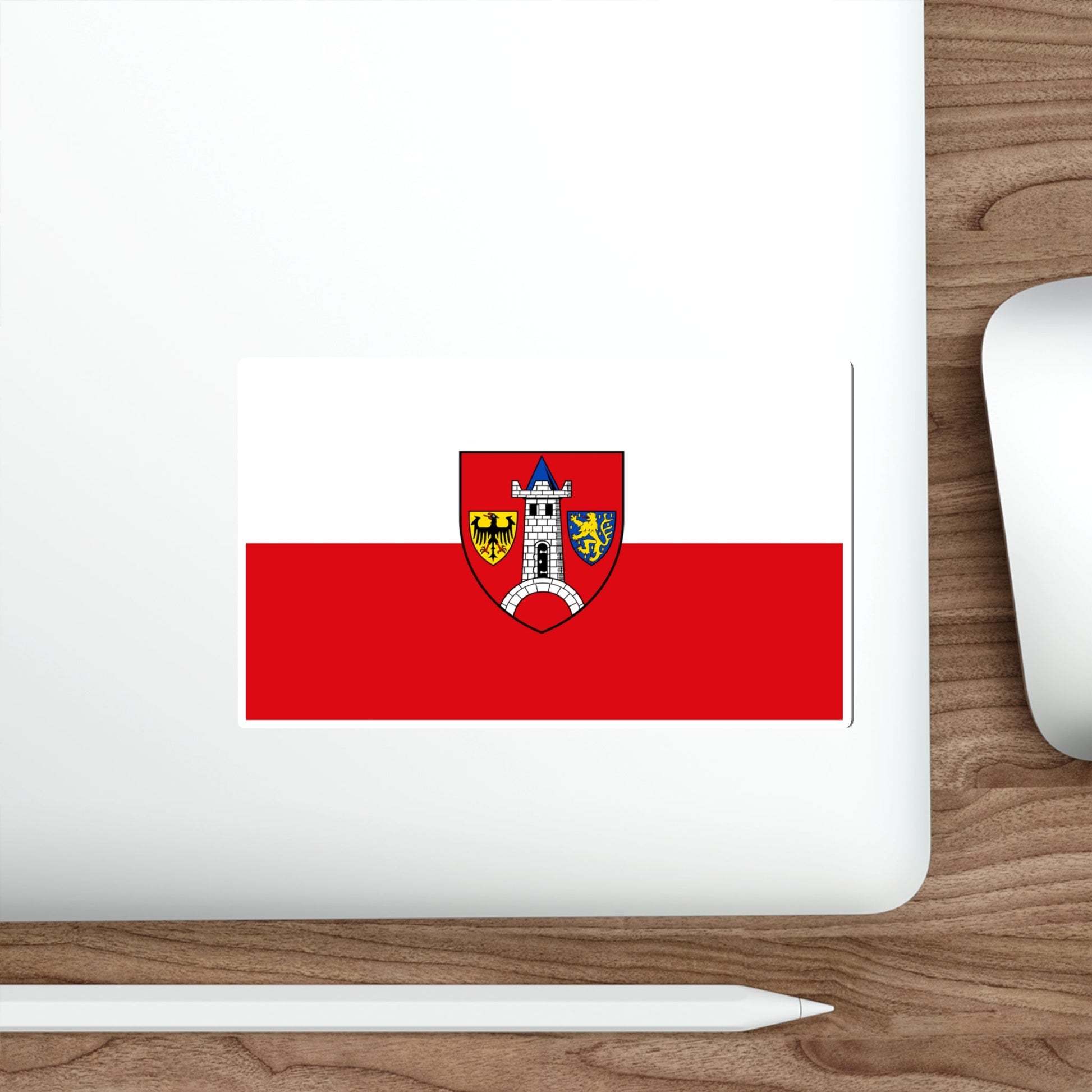 Flag of Schwabach Germany STICKER Vinyl Die-Cut Decal-The Sticker Space