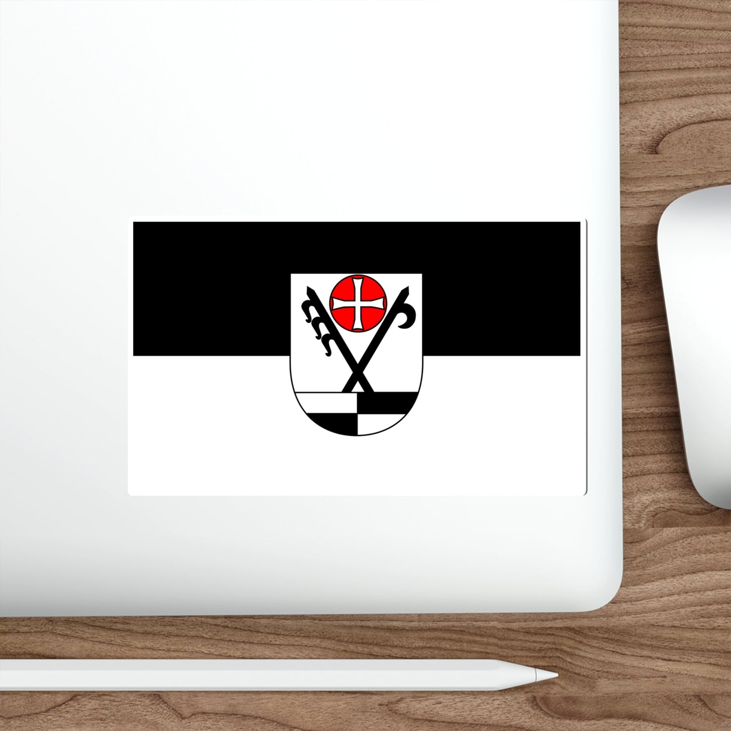 Flag of Schwäbisch Hall Germany STICKER Vinyl Die-Cut Decal-The Sticker Space