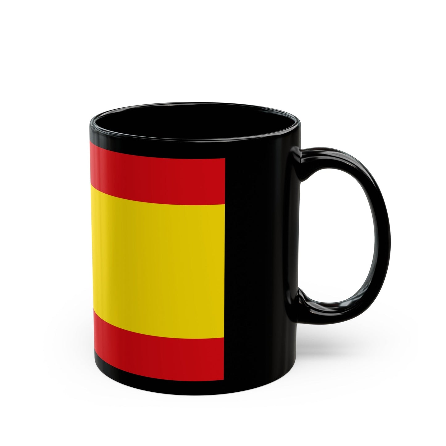 Flag of Schwalm Eder Kreis Germany - Black Coffee Mug-The Sticker Space