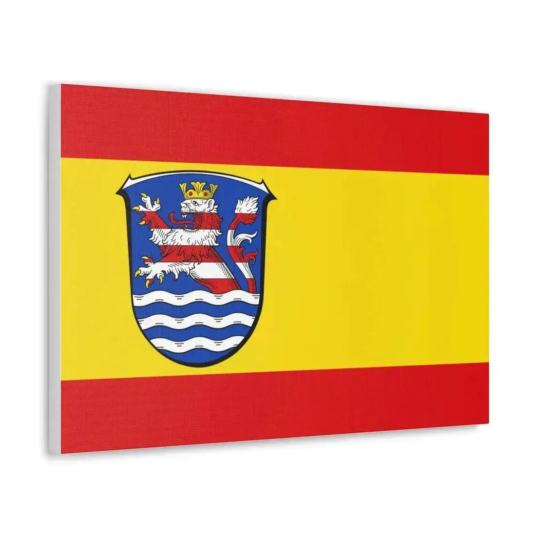 Flag of Schwalm Eder Kreis Germany - Canvas Wall Art - The Sticker Space