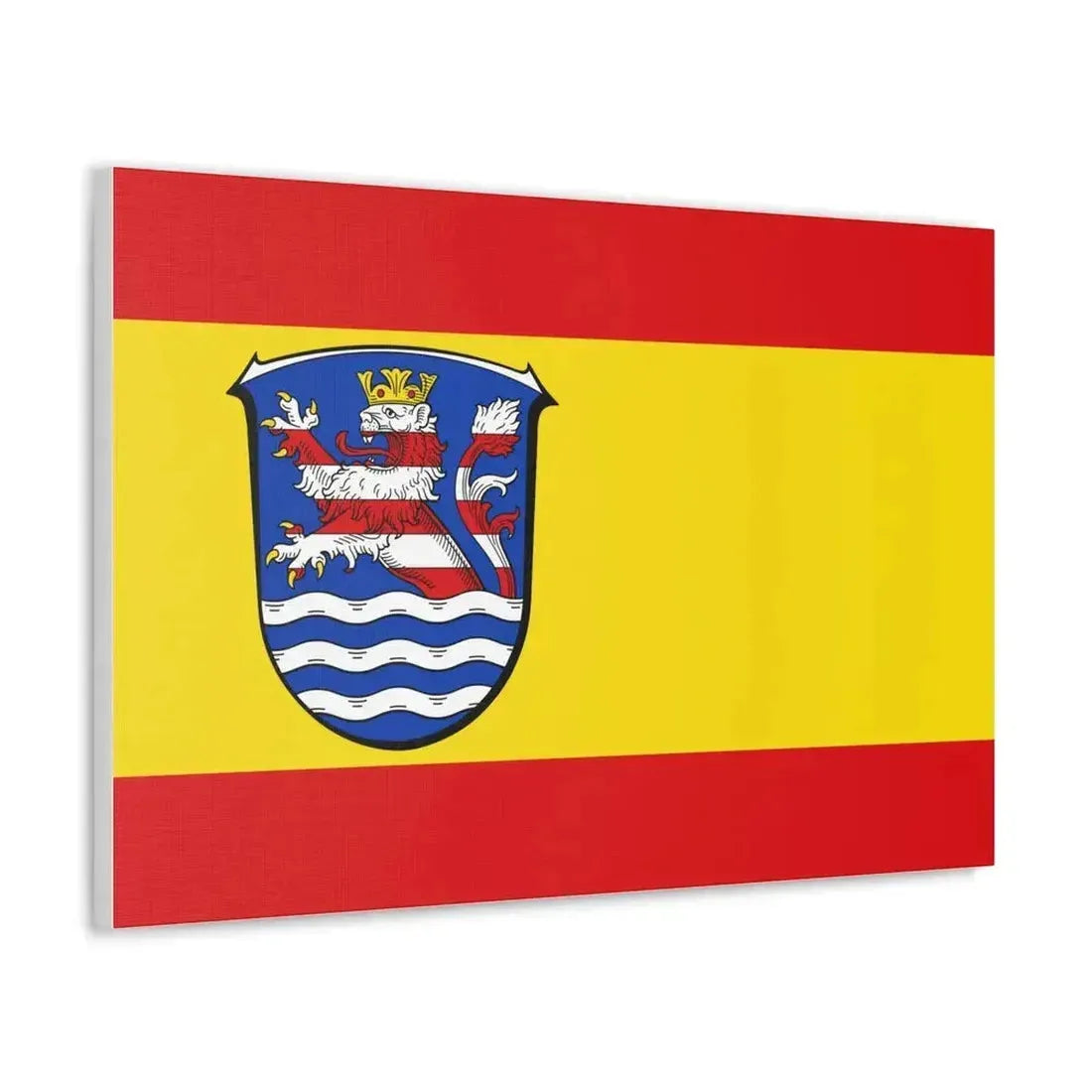 Flag of Schwalm Eder Kreis Germany - Canvas Wall Art - The Sticker Space