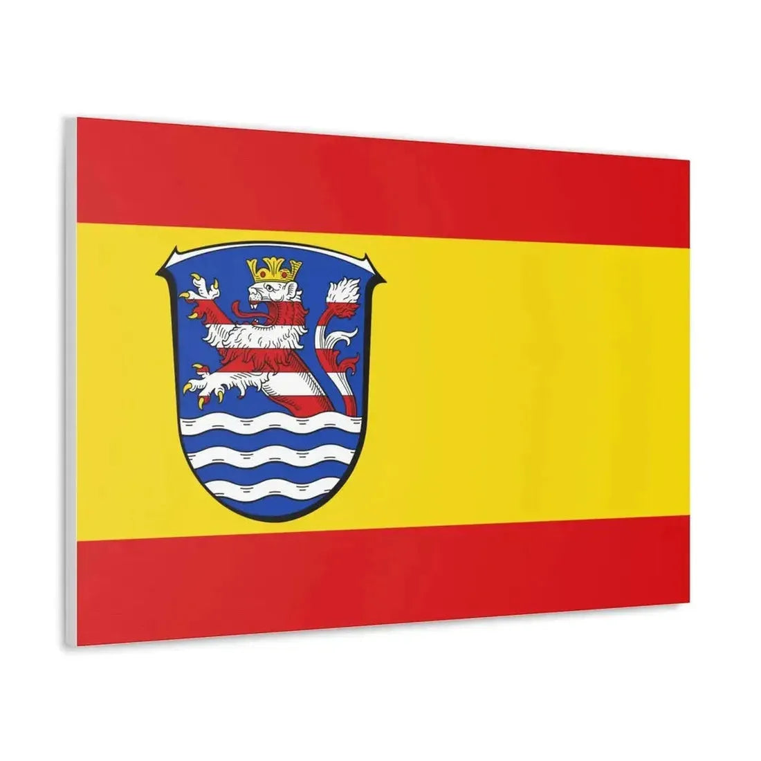 Flag of Schwalm Eder Kreis Germany - Canvas Wall Art - The Sticker Space