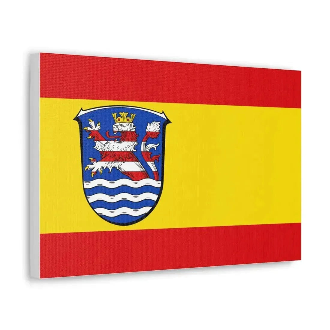 Flag of Schwalm Eder Kreis Germany - Canvas Wall Art - The Sticker Space