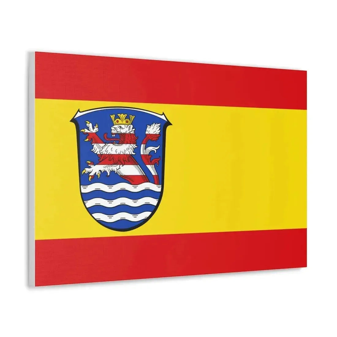 Flag of Schwalm Eder Kreis Germany - Canvas Wall Art - The Sticker Space