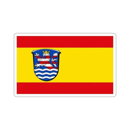 Flag of Schwalm Eder Kreis Germany STICKER Vinyl Die-Cut Decal 4 Inch - The Sticker Space