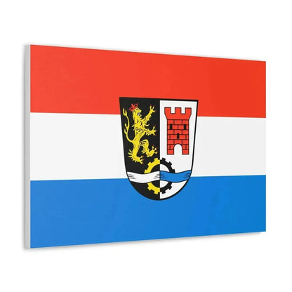 Flag of Schwandorf Germany - Canvas Wall Art - The Sticker Space