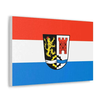 Flag of Schwandorf Germany - Canvas Wall Art - The Sticker Space