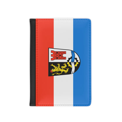 Flag of Schwandorf Germany - Passport Holder