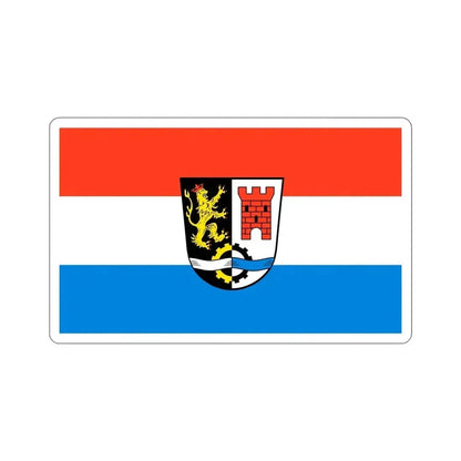 Flag of Schwandorf Germany STICKER Vinyl Die-Cut Decal - The Sticker Space