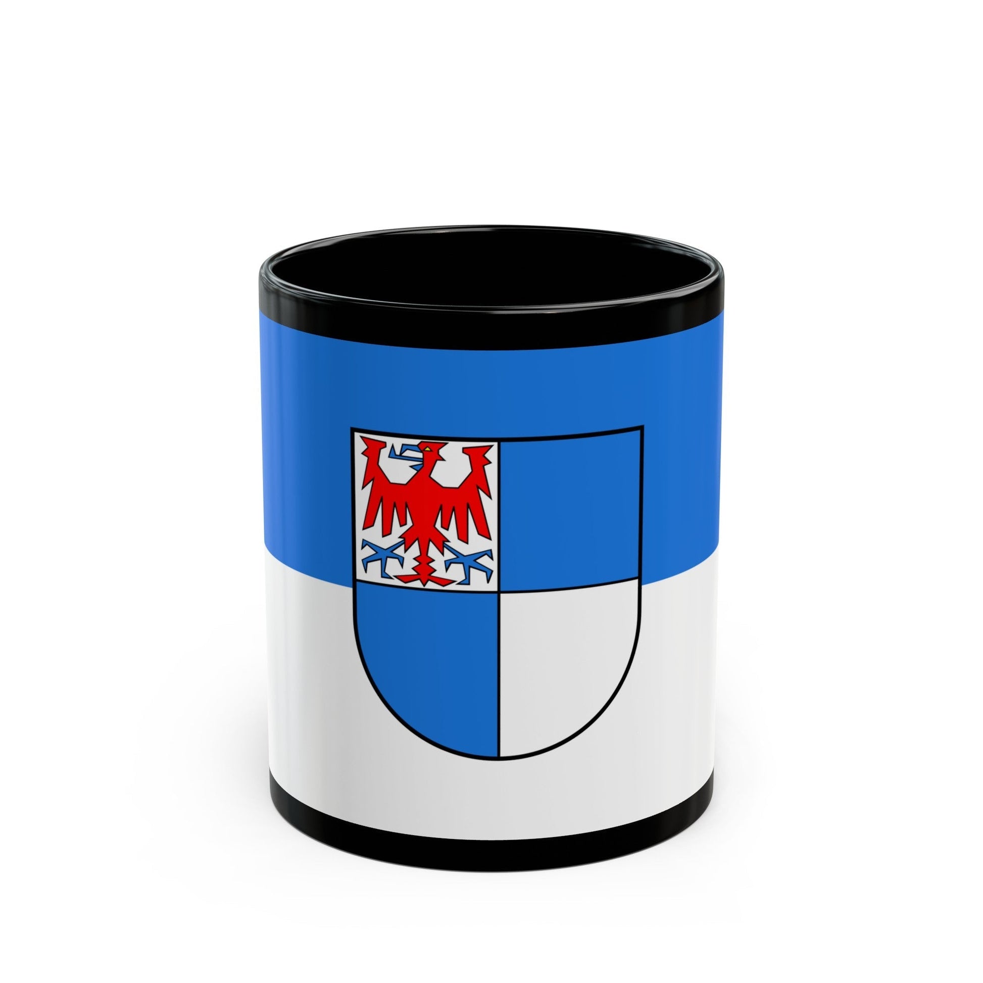 Flag of Schwarzwald Baar Kreis Germany - Black Coffee Mug-11oz-The Sticker Space