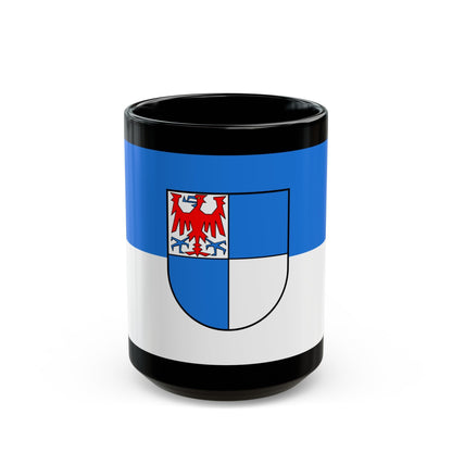 Flag of Schwarzwald Baar Kreis Germany - Black Coffee Mug-15oz-The Sticker Space