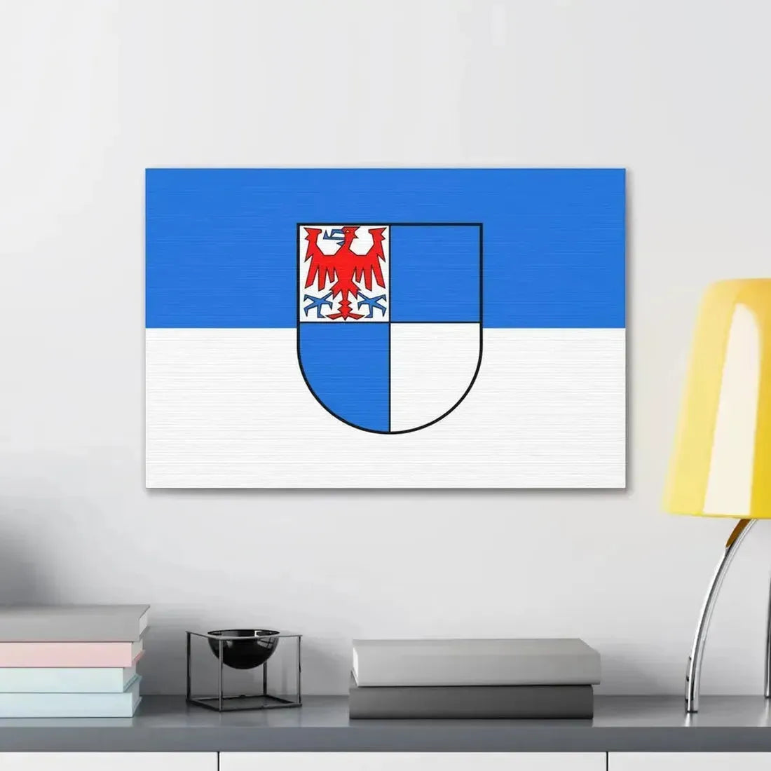 Flag of Schwarzwald Baar Kreis Germany - Canvas Wall Art - The Sticker Space