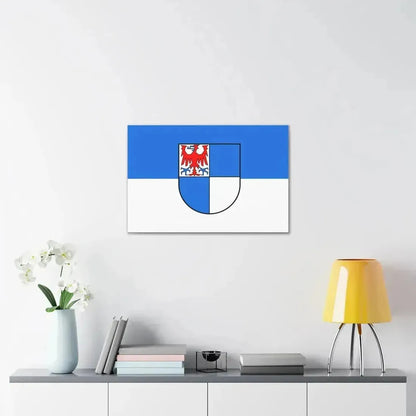 Flag of Schwarzwald Baar Kreis Germany - Canvas Wall Art - The Sticker Space
