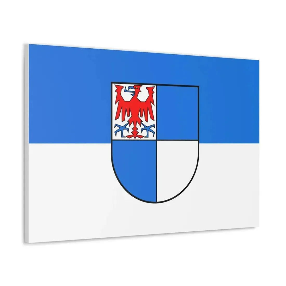 Flag of Schwarzwald Baar Kreis Germany - Canvas Wall Art - The Sticker Space