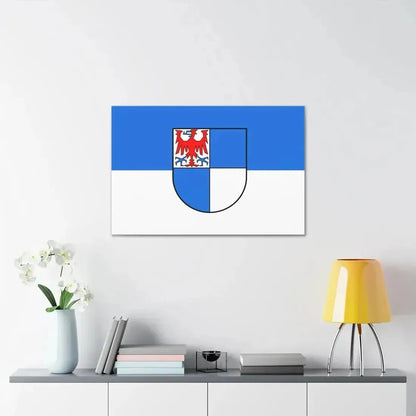Flag of Schwarzwald Baar Kreis Germany - Canvas Wall Art - The Sticker Space