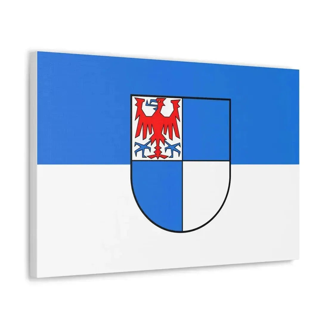 Flag of Schwarzwald Baar Kreis Germany - Canvas Wall Art - The Sticker Space