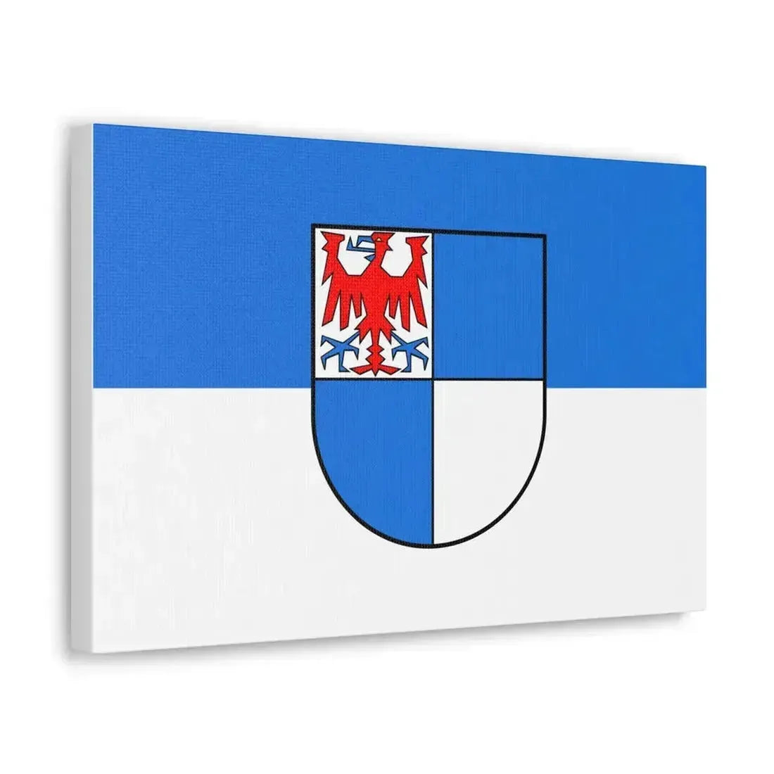 Flag of Schwarzwald Baar Kreis Germany - Canvas Wall Art - The Sticker Space