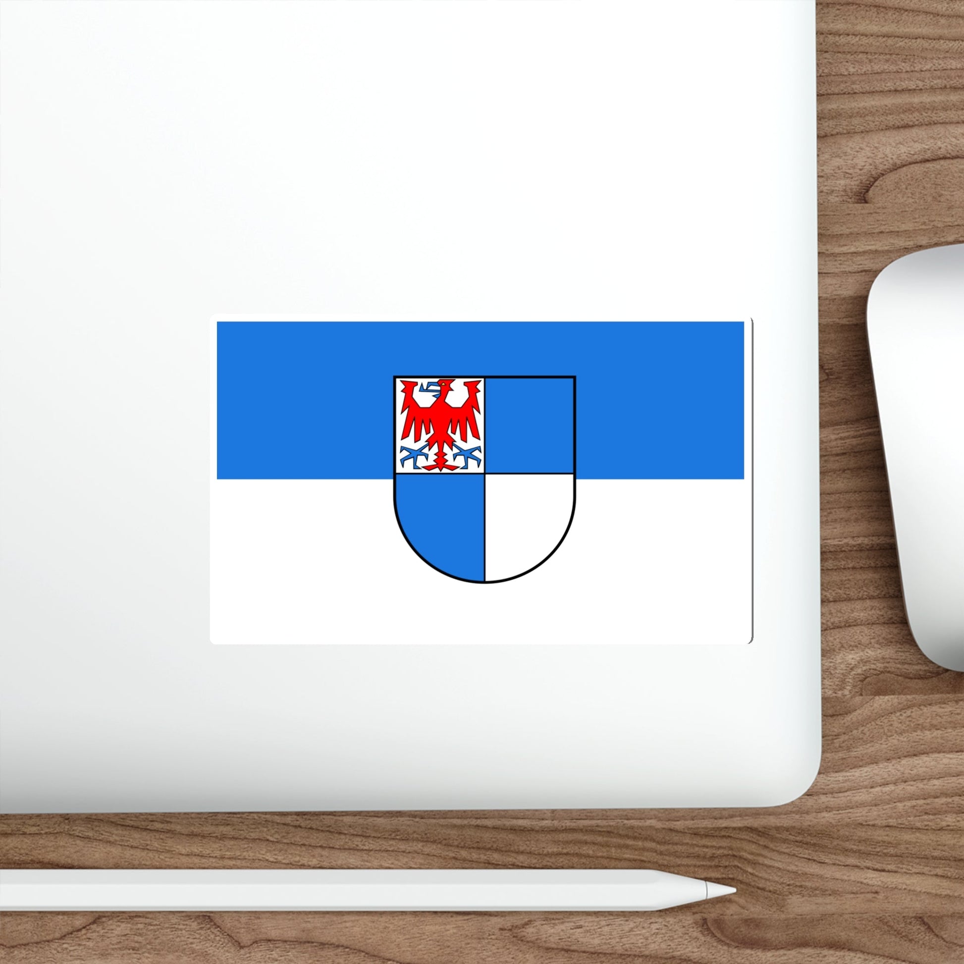 Flag of Schwarzwald Baar Kreis Germany STICKER Vinyl Die-Cut Decal-The Sticker Space