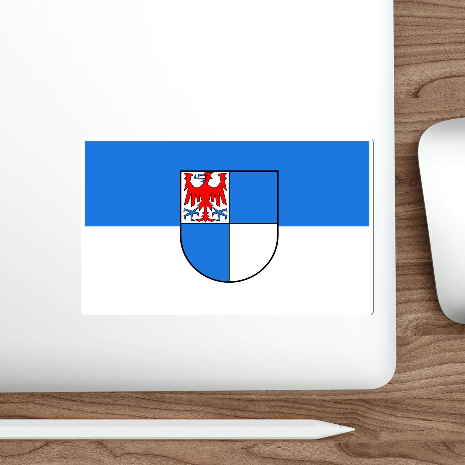 Flag of Schwarzwald Baar Kreis Germany STICKER Vinyl Die-Cut Decal-The Sticker Space