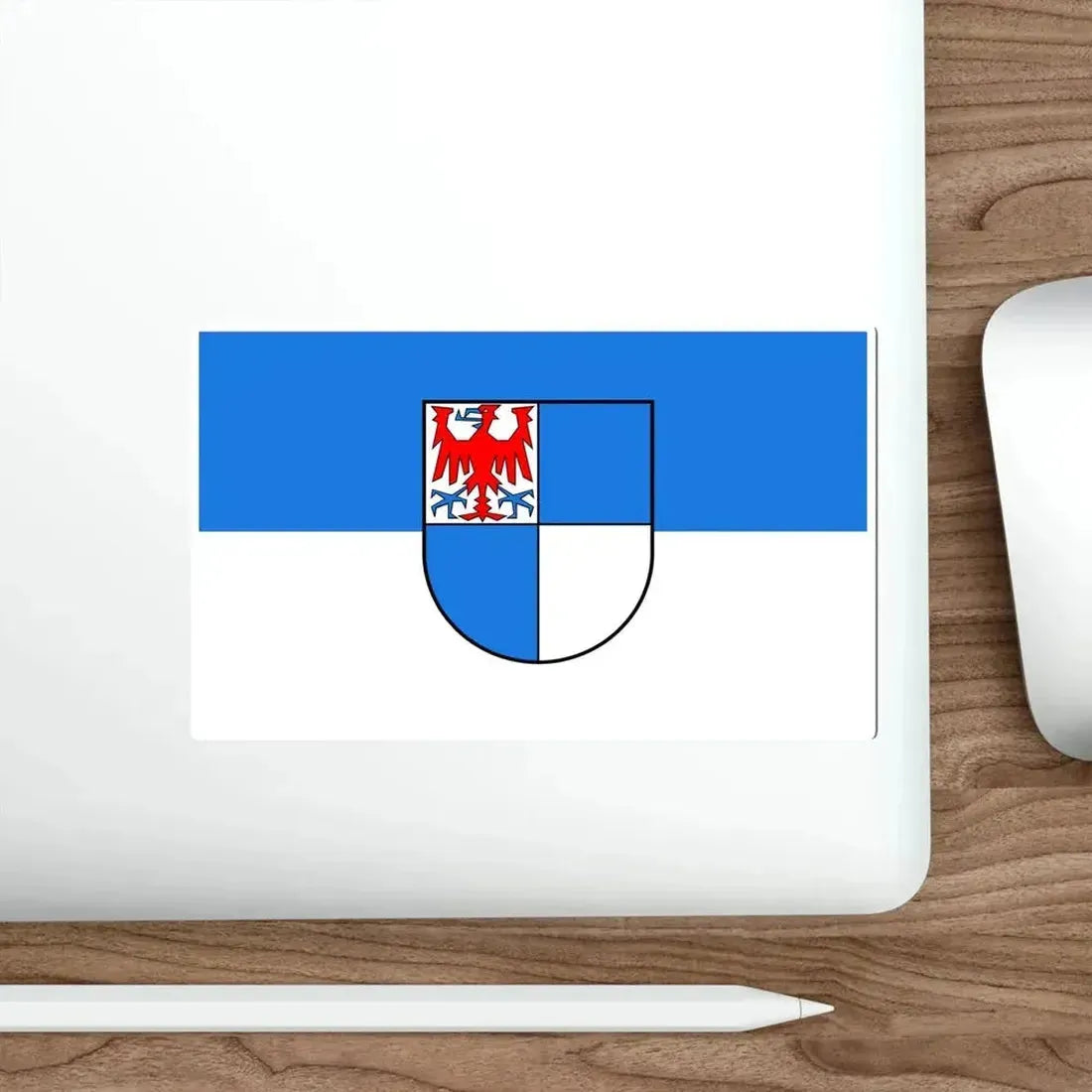 Flag of Schwarzwald Baar Kreis Germany STICKER Vinyl Die-Cut Decal - The Sticker Space