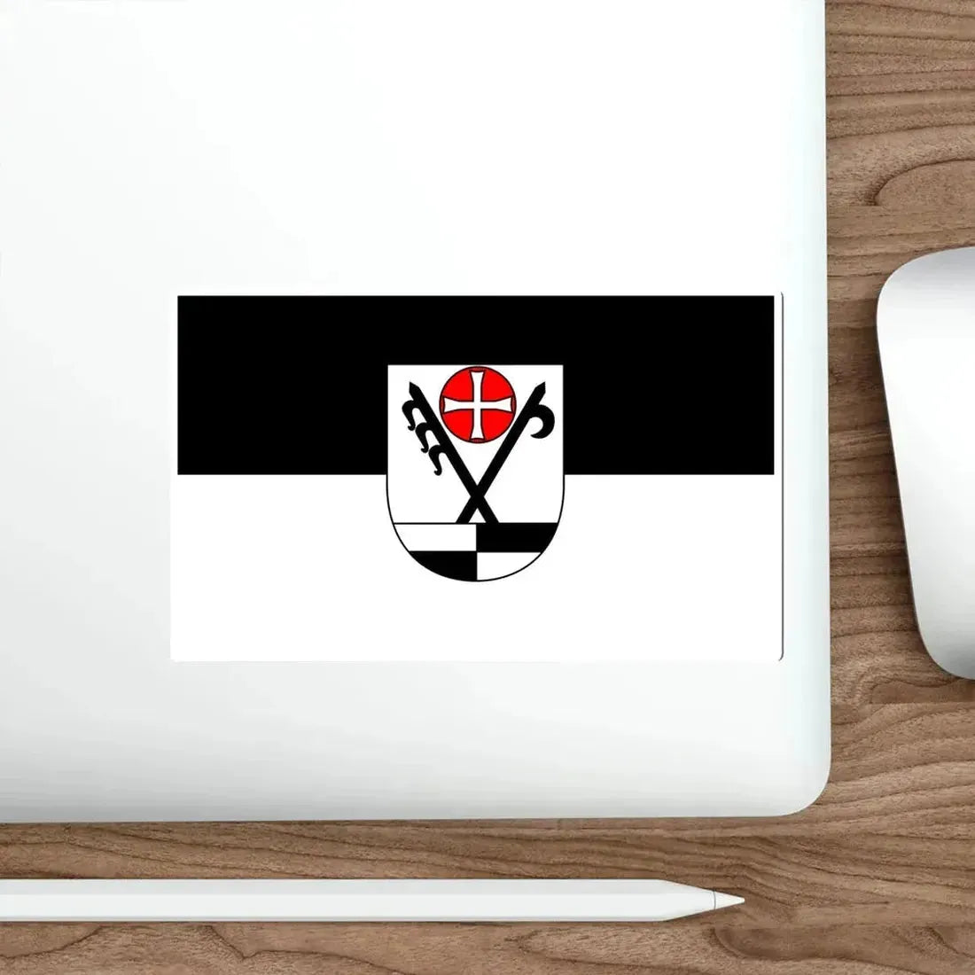Flag of Schwäbisch Hall Germany STICKER Vinyl Die-Cut Decal - The Sticker Space