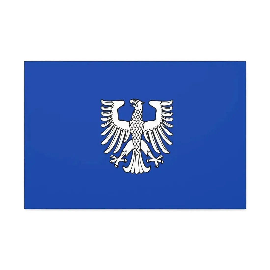 Flag of Schweinfurt 2 Germany - Canvas Wall Art - The Sticker Space