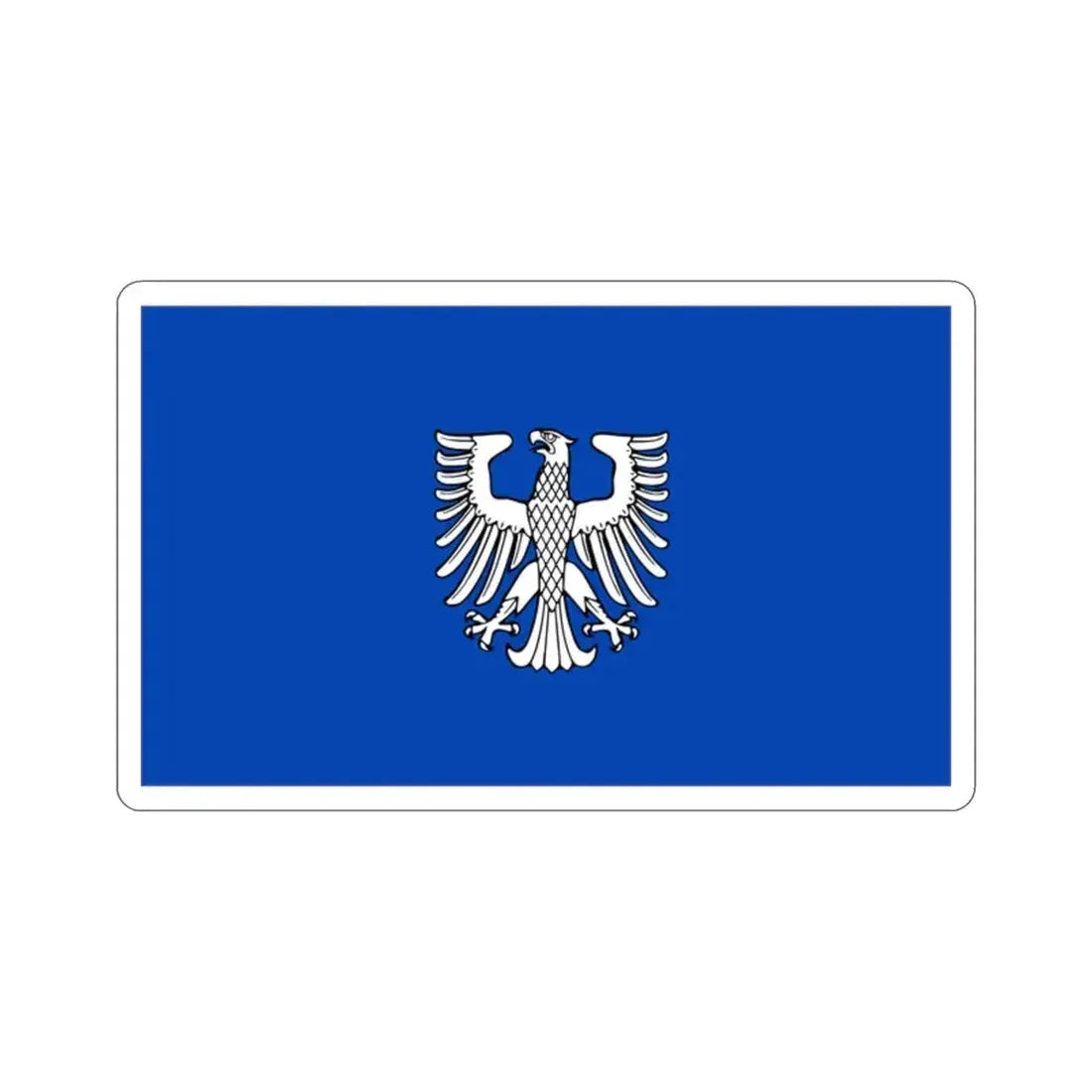Flag of Schweinfurt 2 Germany STICKER Vinyl Die-Cut Decal 2 Inch - The Sticker Space