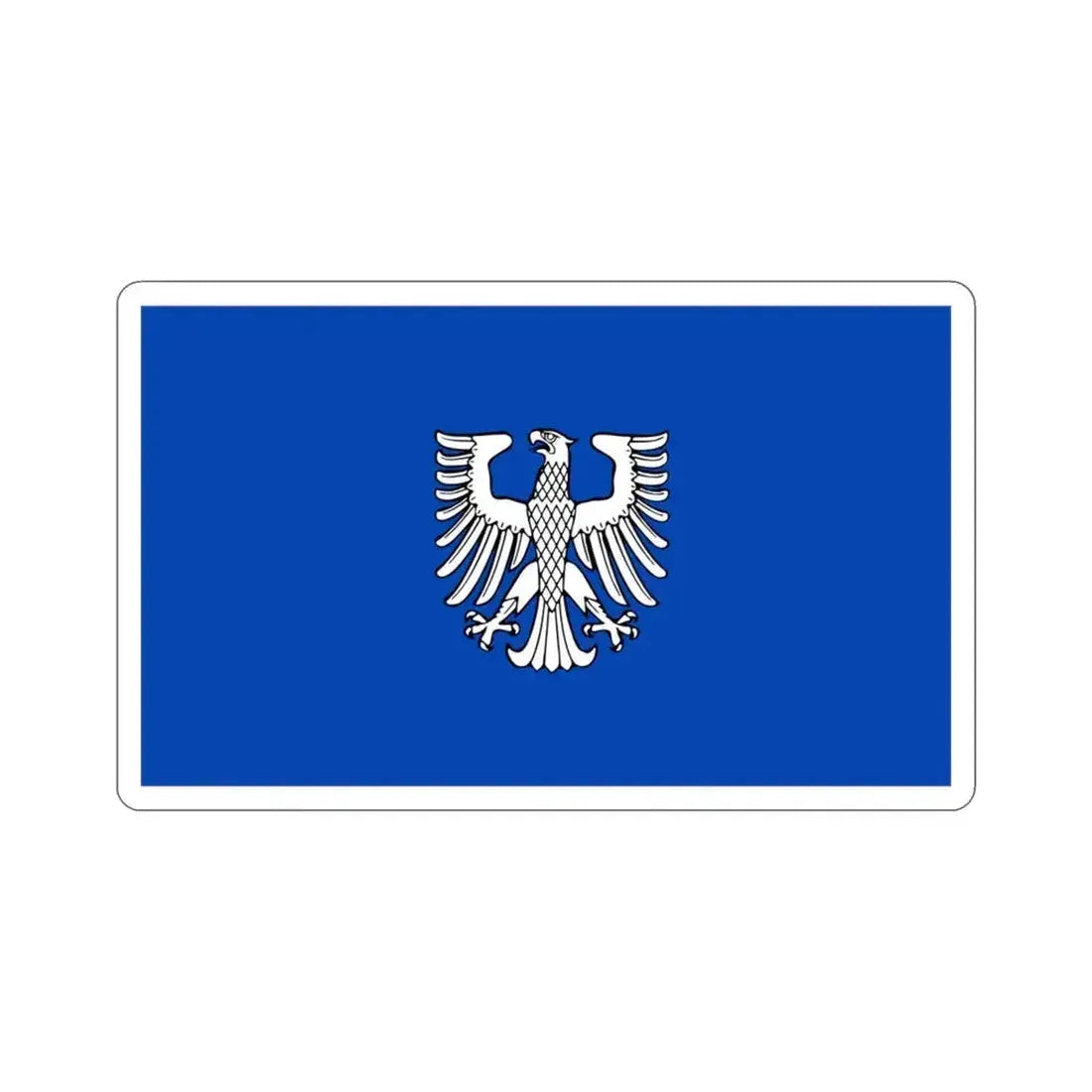 Flag of Schweinfurt 2 Germany STICKER Vinyl Die-Cut Decal 3 Inch - The Sticker Space