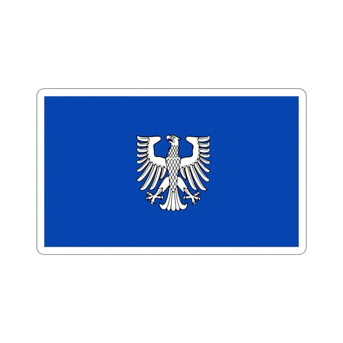 Flag of Schweinfurt 2 Germany STICKER Vinyl Die-Cut Decal 4 Inch - The Sticker Space