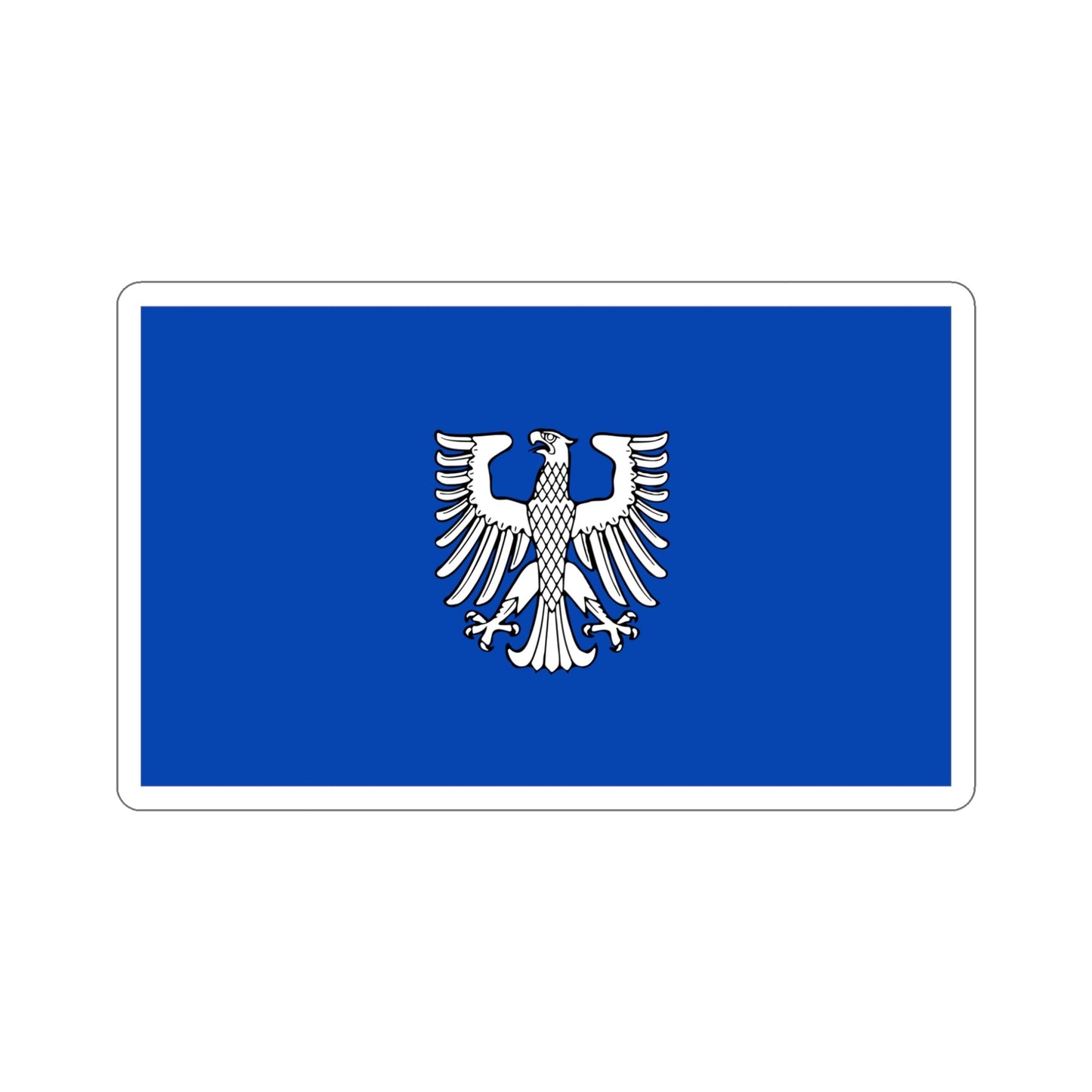 Flag of Schweinfurt 2 Germany STICKER Vinyl Die-Cut Decal-5 Inch-The Sticker Space