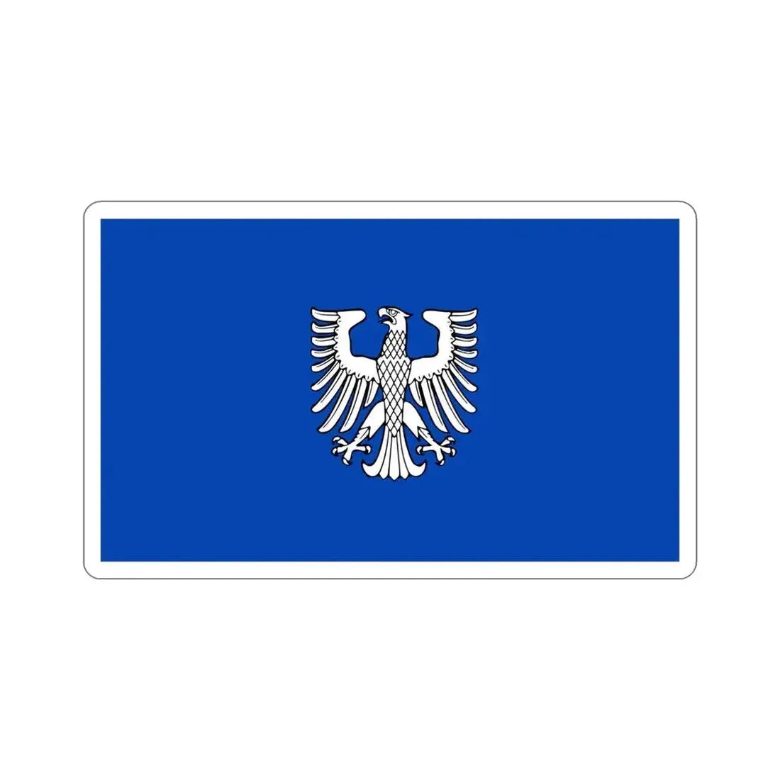 Flag of Schweinfurt 2 Germany STICKER Vinyl Die-Cut Decal 5 Inch - The Sticker Space