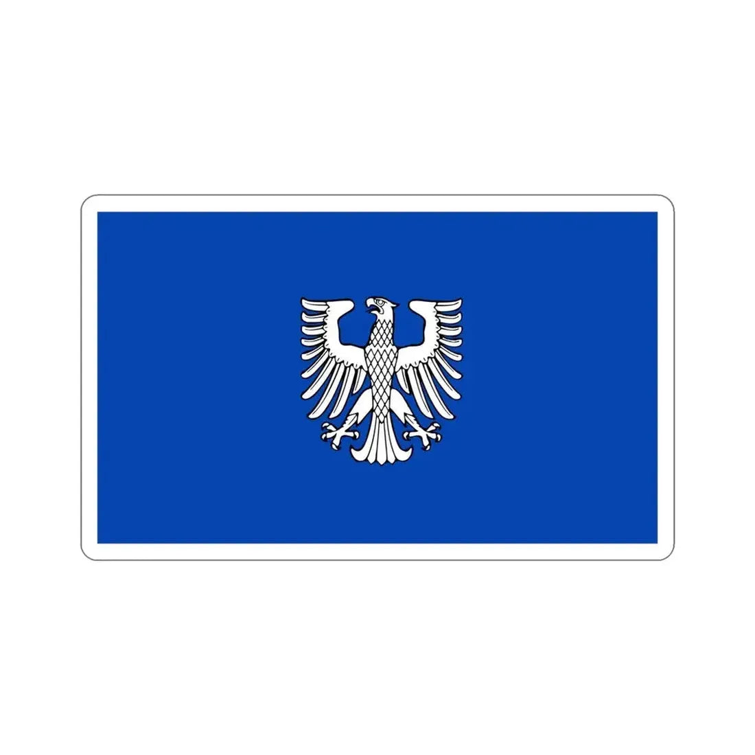 Flag of Schweinfurt 2 Germany STICKER Vinyl Die-Cut Decal 5 Inch - The Sticker Space