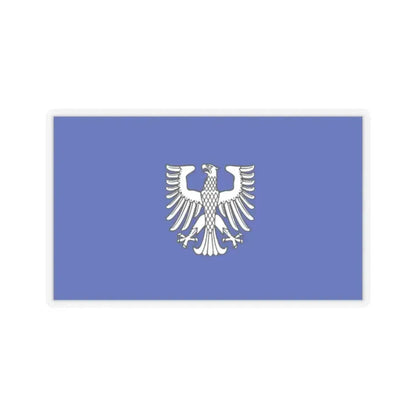 Flag of Schweinfurt 2 Germany - STICKER Vinyl Kiss-Cut Decal 2 Inch Transparent - The Sticker Space