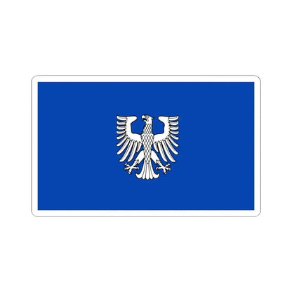 Flag of Schweinfurt 2 Germany - STICKER Vinyl Kiss-Cut Decal 6 Inch White - The Sticker Space
