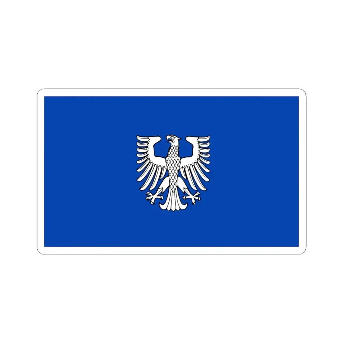 Flag of Schweinfurt 2 Germany - STICKER Vinyl Kiss-Cut Decal - The Sticker Space