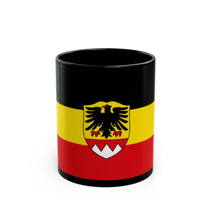 Flag of Schweinfurt Germany - Black Coffee Mug-11oz-The Sticker Space