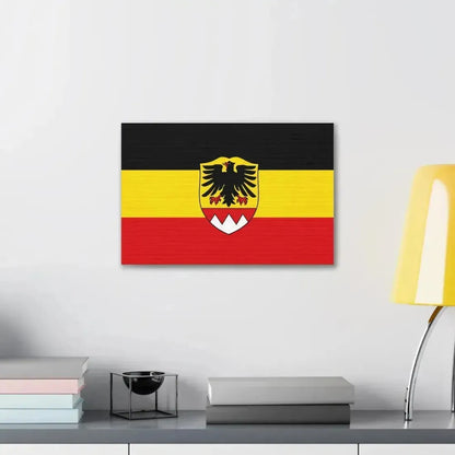 Flag of Schweinfurt Germany - Canvas Wall Art - The Sticker Space
