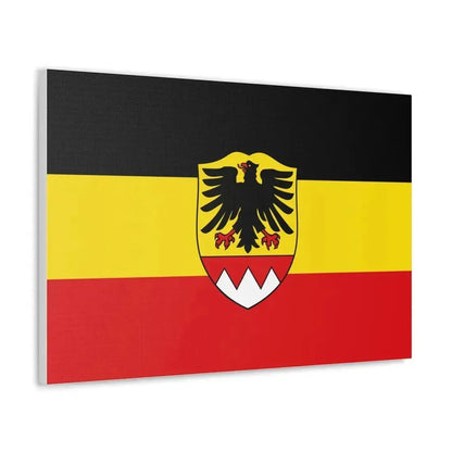 Flag of Schweinfurt Germany - Canvas Wall Art - The Sticker Space