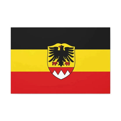 Flag of Schweinfurt Germany - Canvas Wall Art - The Sticker Space