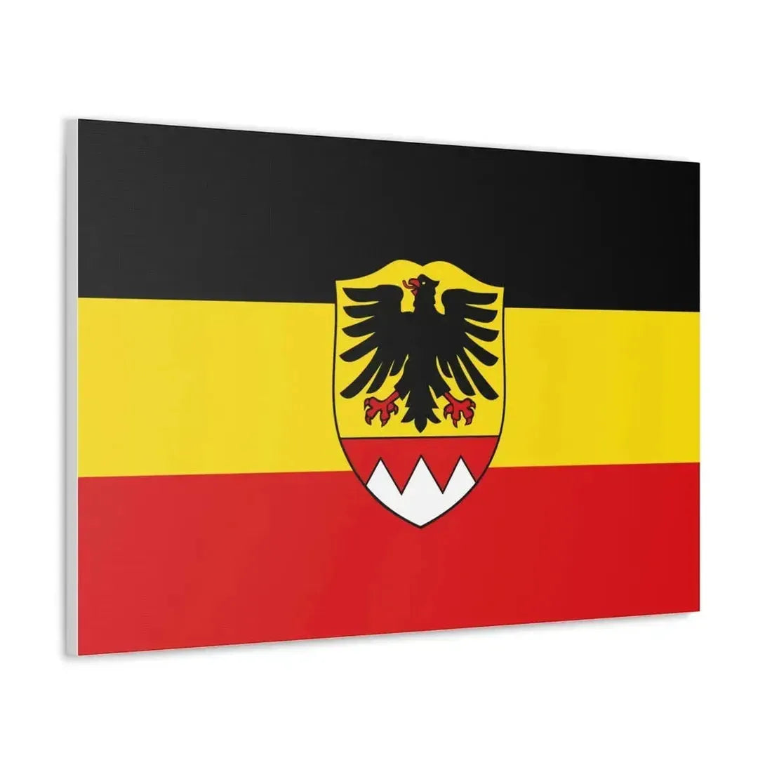 Flag of Schweinfurt Germany - Canvas Wall Art - The Sticker Space