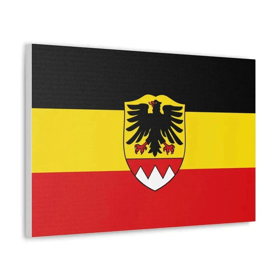 Flag of Schweinfurt Germany - Canvas Wall Art - The Sticker Space