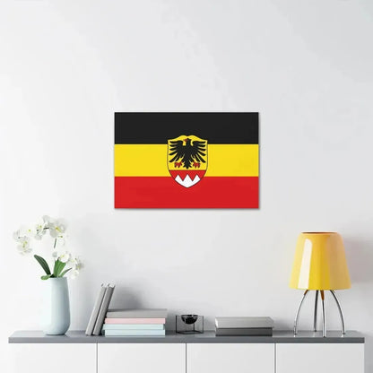 Flag of Schweinfurt Germany - Canvas Wall Art - The Sticker Space
